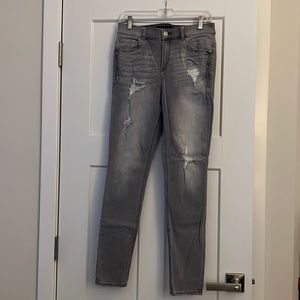 Express Jeans, Size 8R, Gray